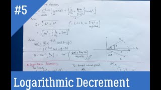 Logarithmic Decrement Theory and Numerical | Structural Dynamics and Earthquake Engineering