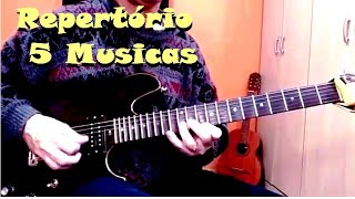 repertorio com 5 musicas