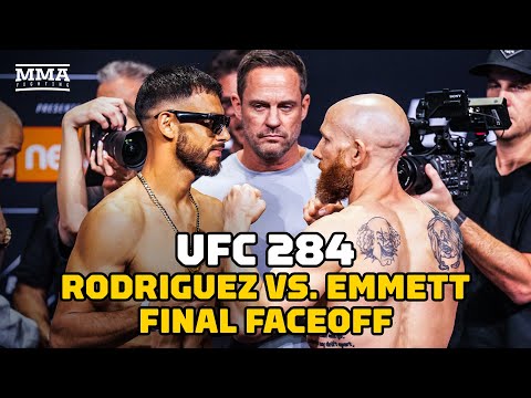 Yair Rodriguez vs. Josh Emmett Final Faceoff | UFC 284 | MMA Fighting