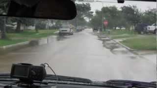 preview picture of video 'Houston Rains - VLog 81, 07/12-13/2012'