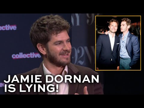 Andrew Garfield says he saved Jamie Dornan