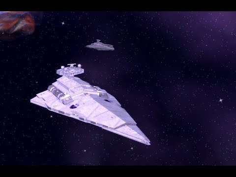 New Republic MC90 Star Cruiser Vs Imperial Star Destroyer Mark 3