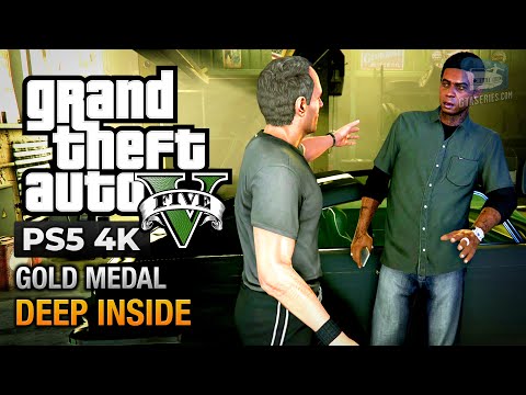 GTA 5 PS5 - Mission #46 - Deep Inside [Gold Medal Guide - 4K 60fps]