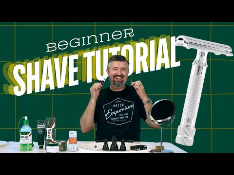 Ultimate Beginner Safety Razor Shave Tutorial: How to Use Merkur 34C