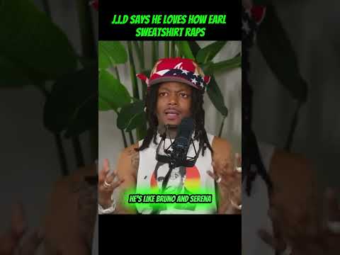 J.I.D Says He Loves how Earl Sweatshirt raps #shorts #jid