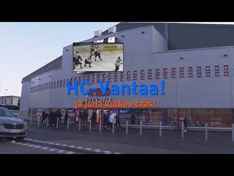 HC vantaa juna kulkee taas!