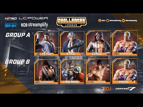 Who's the King of Ironfist? Tekken 7 Challenger League ft. SephiBlack, Tetsu, Sync, PiKaH, Strog