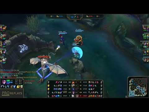 Hi Im Gosu (VAYNE) vs JHIN - 14/1/5 KDA BOTTOM ADC GAMEPLAY - NA Ranked DIAMOND