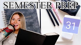PLAN WITH ME | How To Have A Successful Semester