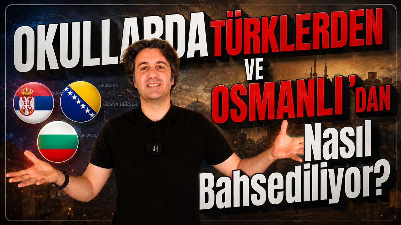 BALKAN ÜLKELERİNDE "TÜRKLER" HAKKINDA NELER ÖĞRETİLİYOR? | Ders Kitaplarını İnceledim!