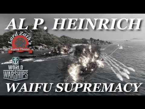 Waifu Supremacy - AL Prinz Heinrich Tier 7 German BB Seychelles North Spawn World of Warships