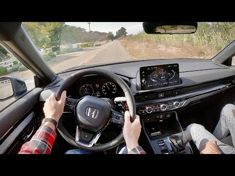 2023 Honda CR-V Sport Touring Hybrid - POV First Impressions