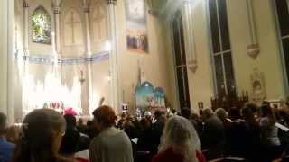 Merry Christmas from Emmanuel Catholic Church (Angels We Have Heard On High)