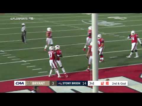 CAA Football Highlights Week 1: Stony Brook 35, Bryant 10 Video