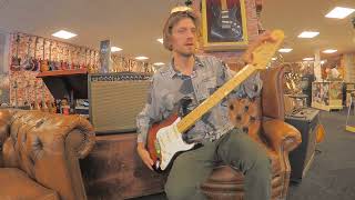 Video thumbnail for Dirk Witte - Fender Jimi Hendrix Stratocaster 3-Color Sunburst by Dirk Witte Music Store