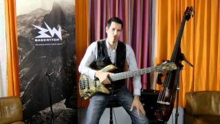 Video thumbnail for The Basswitch IQ DI in standalone mode - bass preamp EQ A/B switch multi-tool effect loop pedal by RuppertMusicTools