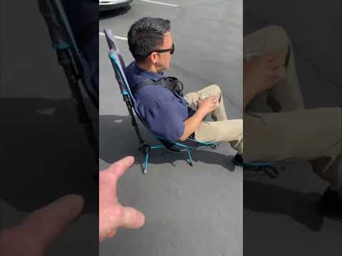 Non backpacker tries 2 Ultralight Chairs 🪑TrekChair & Chair zero