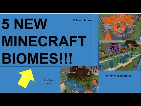 5 NEW MINECRAFT biomes that might BE COMING to SOON!