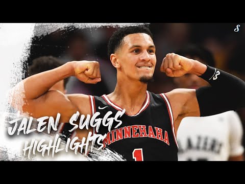 Jalen Suggs Minnehaha 2019-20 Season Highlights Montage | 22.3 PPG 9.3 RPG 3.7 APG, Human Highlight!