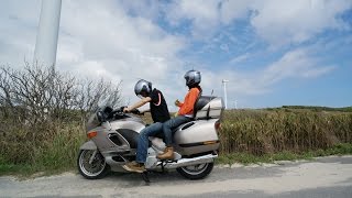 preview picture of video '御前崎へタンデムツーリング！　沢山の風力発電機にビックリ！motorcycle touring japan'