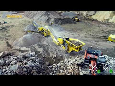 Keestrack B6e Jaw Crusher & K4e Screen