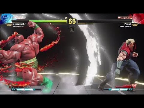SF5 ナッシュ vs ザンギエフ