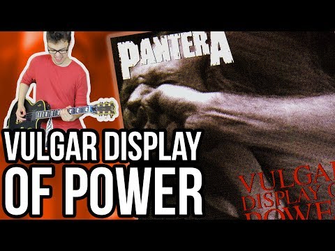 Greatest Pantera Riffs || Vulgar Display of Power Edition!!