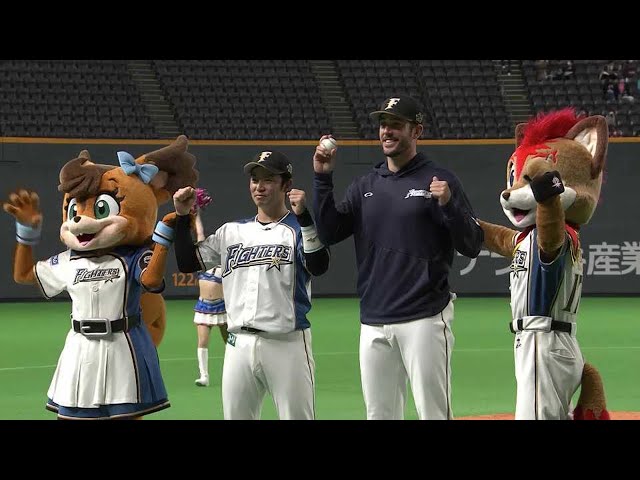 ファイターズ・バーヘイゲン投手・谷内亮太選手ヒーローインタビュー 10月9日 北海道日本ハムファイターズ 対 千葉ロッテマリーンズ