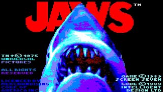 [Amstrad CPC] Jaws - Longplay (Version  :  Screen 7)