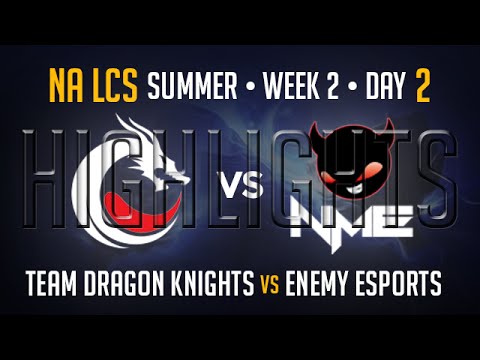 TDK vs NME HIGHLIGHTS | Week 2 NA LCS Summer Split 2015 S5 | Team Dragon Knights vs Enemy Esports W2