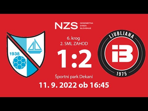 Vrhunci tekme | Dekani 1:2 IB | 6. krog 2. SML