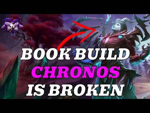 BOOK BUILD ON CHRONOS CAN ONE SHOT ANYONE - Masters Ranked Duel - Smite