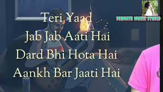 Teri yaad jab jab aati hai hindi sad song #satyaje