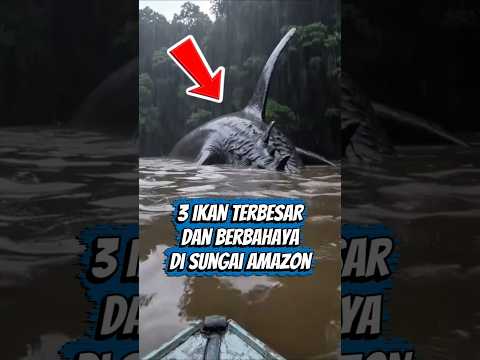 3 Ikan Terbesar Dan Paling Berbahaya Di Sungai Amazon!