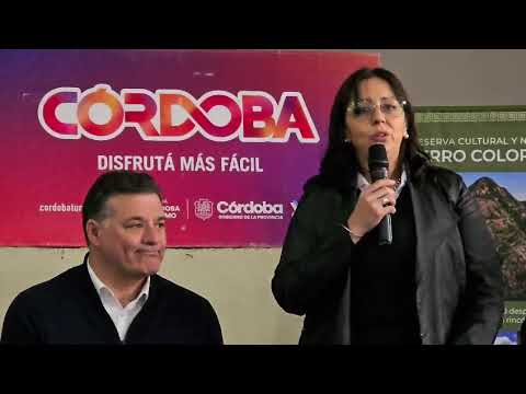 Conferencia de Prensa " Desafío del Cerro Colorado  , Agencia Córdoba Turismo!