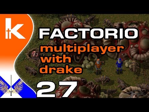 Factorio 0.16 Multiplayer | Belts and Biters with Drake | Ep 27