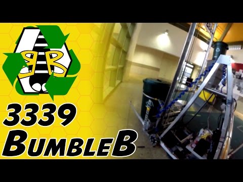 BumbleB 3339 FRC Robot Reveal 2015 - CLARK