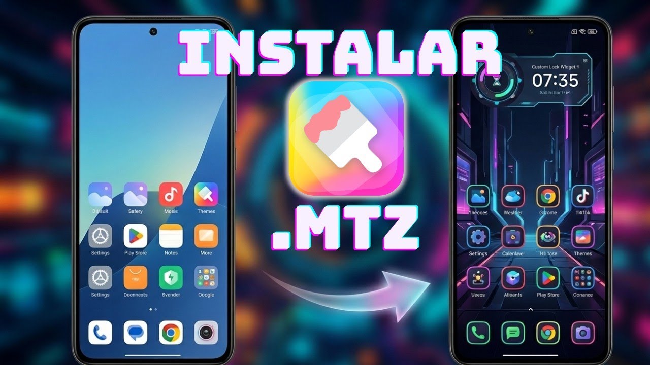 El método DEFINITIVO para INSTALAR Temas .MTZ externos en Xiaomi con Hyperos 