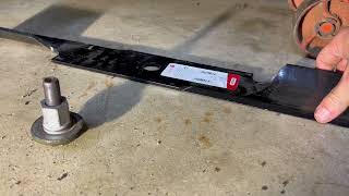 Toro Z Master 3000 Series Blade Change *Tips & Tricks to Prevent Seized Mower Blades*
