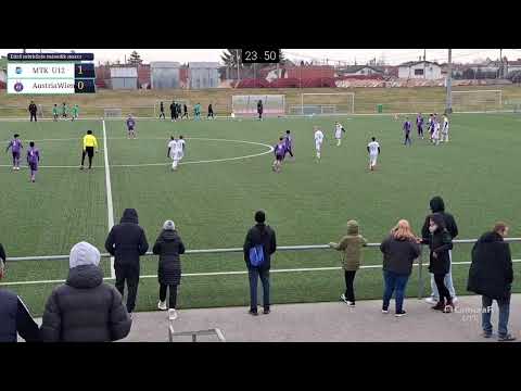 2026.02.14. MTK U12 -Austria Wien U12    edző meccs második találkozó
