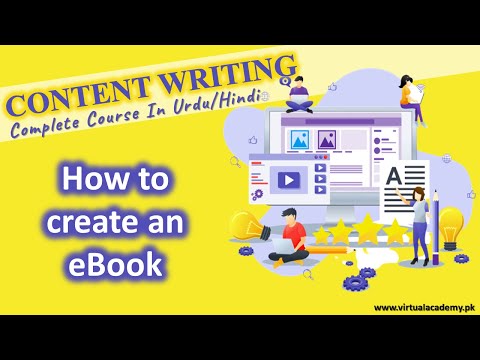 How to create an eBook | Content Writing Tutorials