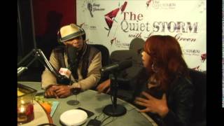 Faith Evans in the Quiet Storm with Lenny Green