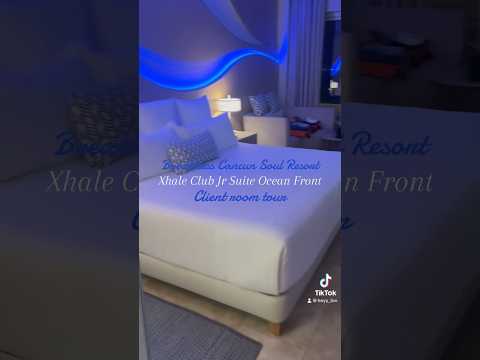 Breathless Cancun Soul Resort: Xhale Club Jr suite Ocean Front- Client Room Tour #breathlesscancun
