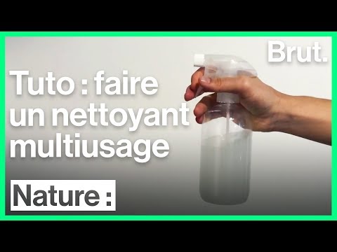 Tuto : faire son propre nettoyant multiusage écologique