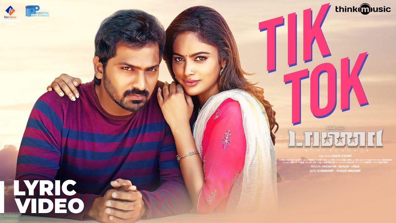 Tik Tok Lyrics  | Taana | Nandita | Roshini | Vishal Chandrashekhar