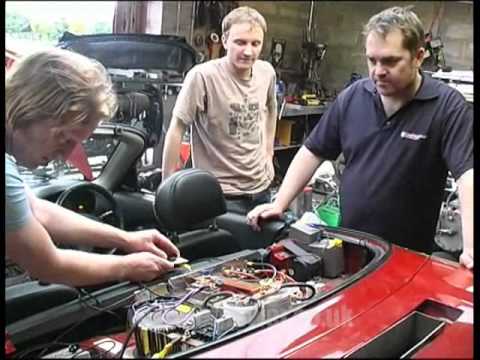Jetpower.co.uk - 13062011 - Hybrid Electric Gas Turbine Car - Speed Controller Test.