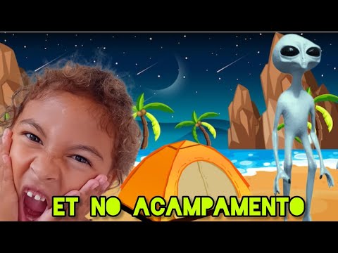 ACAMPAMOS NA PRAIA E ALGO MUITO ESTRANHO ACONTECEU DE MADRUGADA...