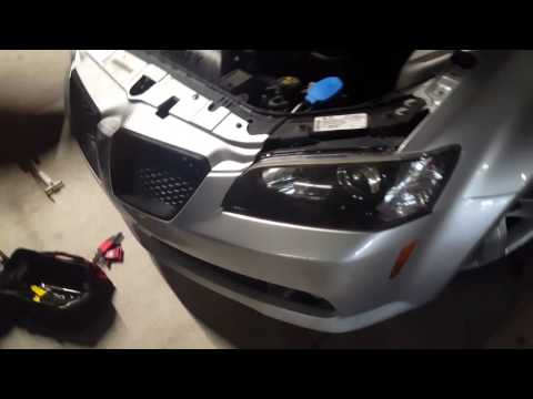 Pontiac G8 GT - how to get to signal bulbs(without bumper removal)