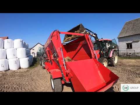 Wóz Paszowy Poziomy Fimaks FMH II 8m3