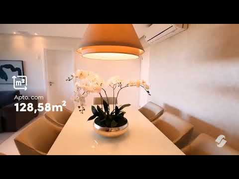 Belíssimo apartamento com 128m² no Condomínio Vista Beira Mar